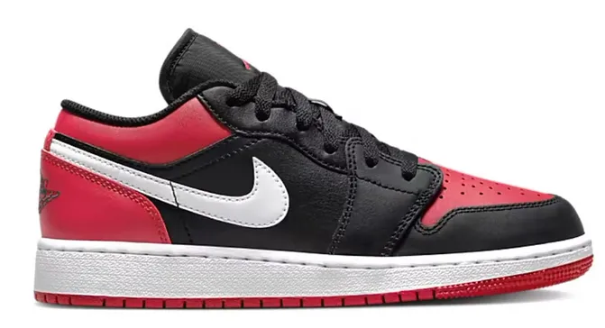 Multi Purpose Jordan 1 Low Alternate Bred Toe (GS)