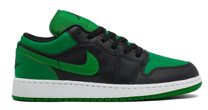 Padded Tongue Jordan 1 Low Lucky Green (GS)