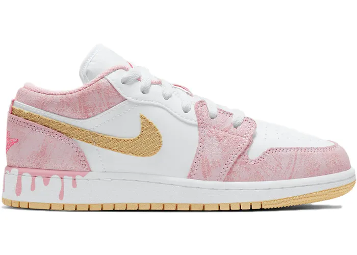 Dance Mode Jordan 1 Low Paint Drip (GS)