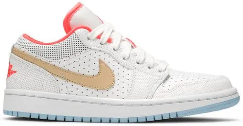 Light Run Field Power Jordan 1 Low SE White Sesame (W)