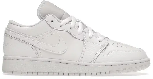Jordan 1 Low Triple White (GS) Flexible Fit City Adventure