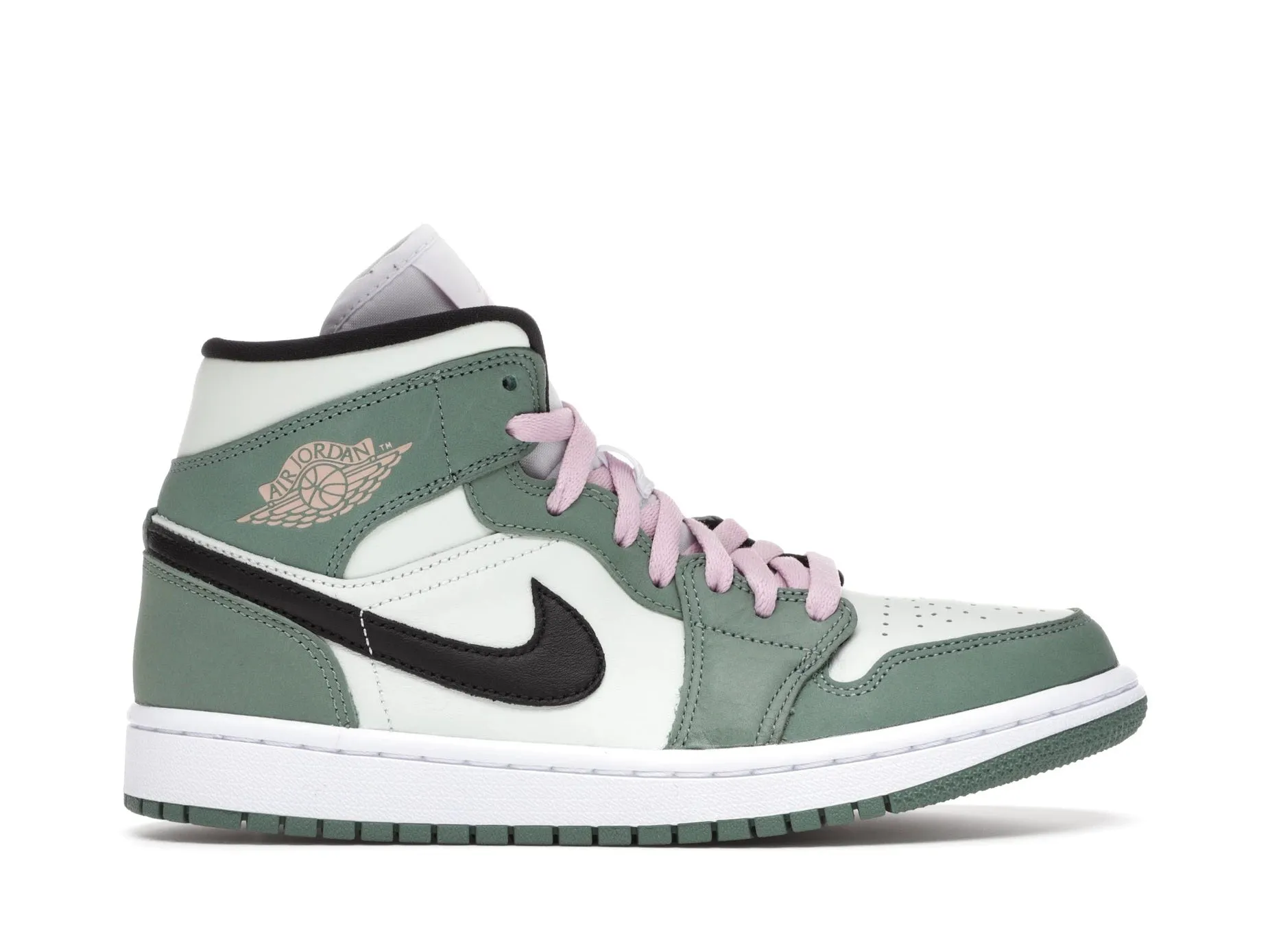 Jordan 1 Mid Dutch Green (W) Torsion control Secure