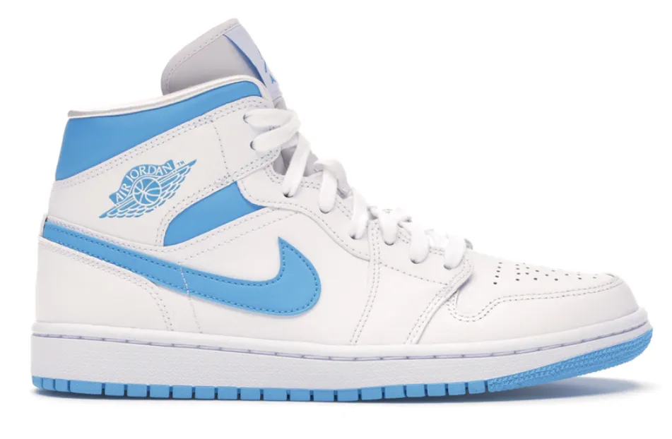 Jordan 1 Mid UNC (WOMEN) Quick Life Rapid pace