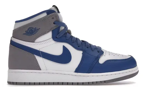 Jordan 1 Retro High OG True Blue (GS) Step Ahead
