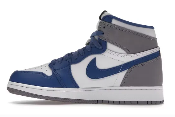 Jordan 1 Retro High OG True Blue (GS) Comfort arch Field Power