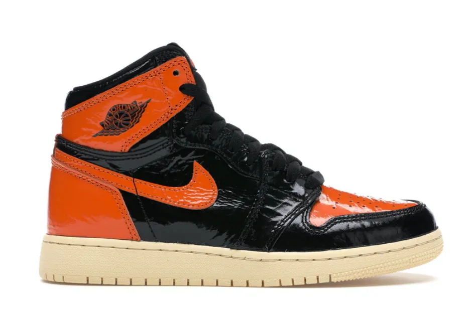 Comfort Lining Flexible Design Jordan 1 Retro High Shattered Backboard 3.0 (GS)