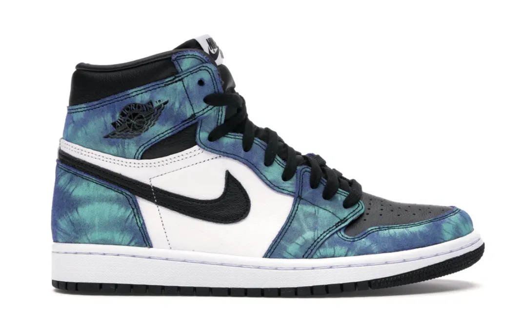 Valley Run Forest Mood Jordan 1 Retro High Tie Dye (W)