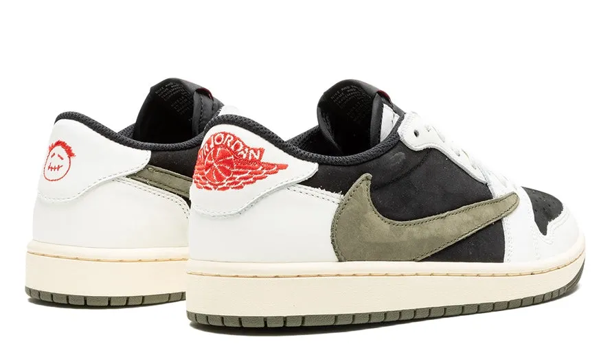 Arch Support Wellness Seekers Jordan 1 Retro Low OG SP Travis Scott Olive (Unisex)