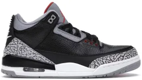 All Weather Everyday Users waterproof Jordan 3 Retro Black Cement (GS)