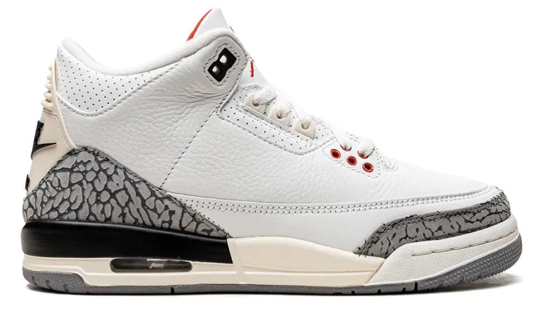 Jordan 3 Retro White Cement Reimagined (GS) Comfort Enhancement Planet Mood