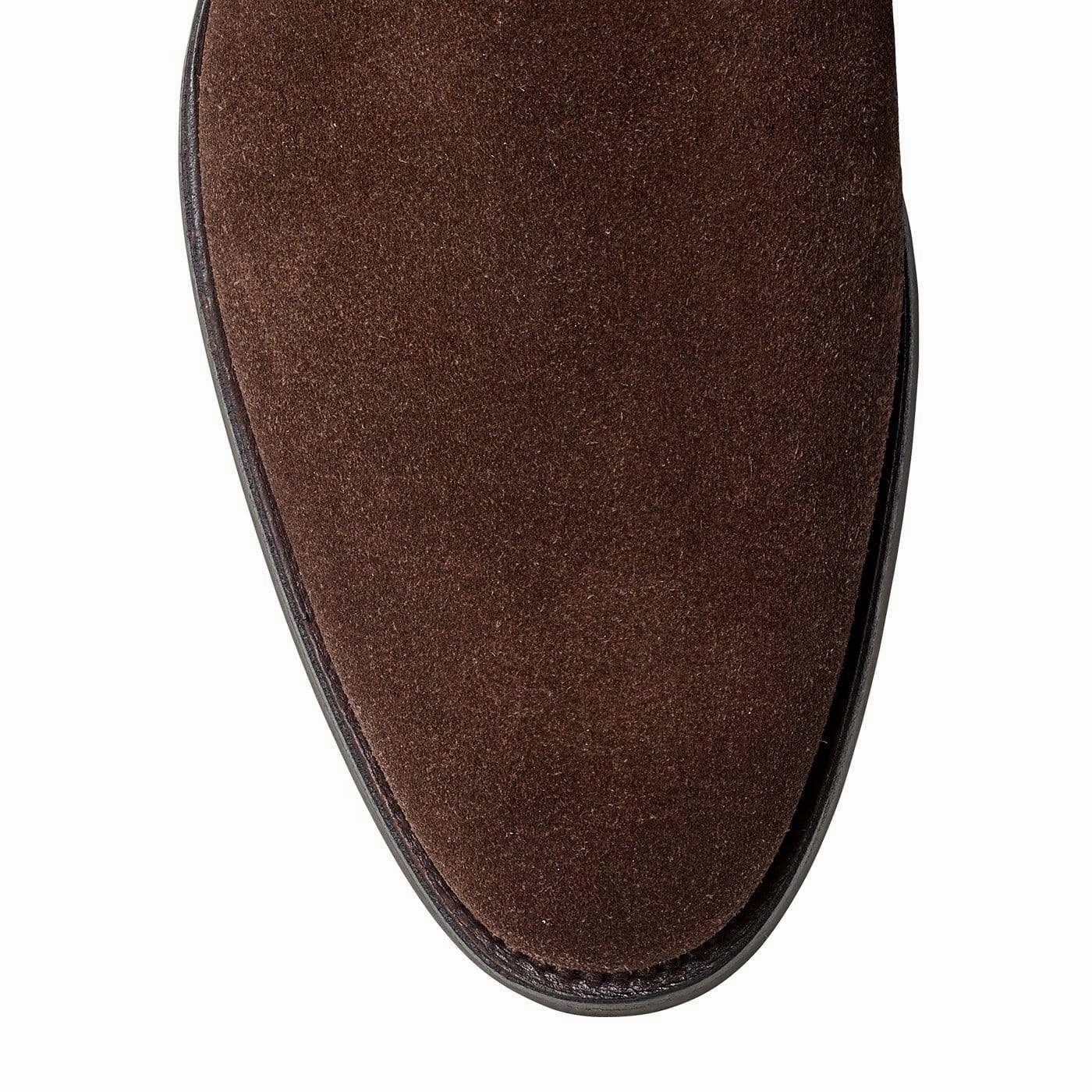 Chelsea 8 Dark Brown Suede (G Fitting) Cushioned Support