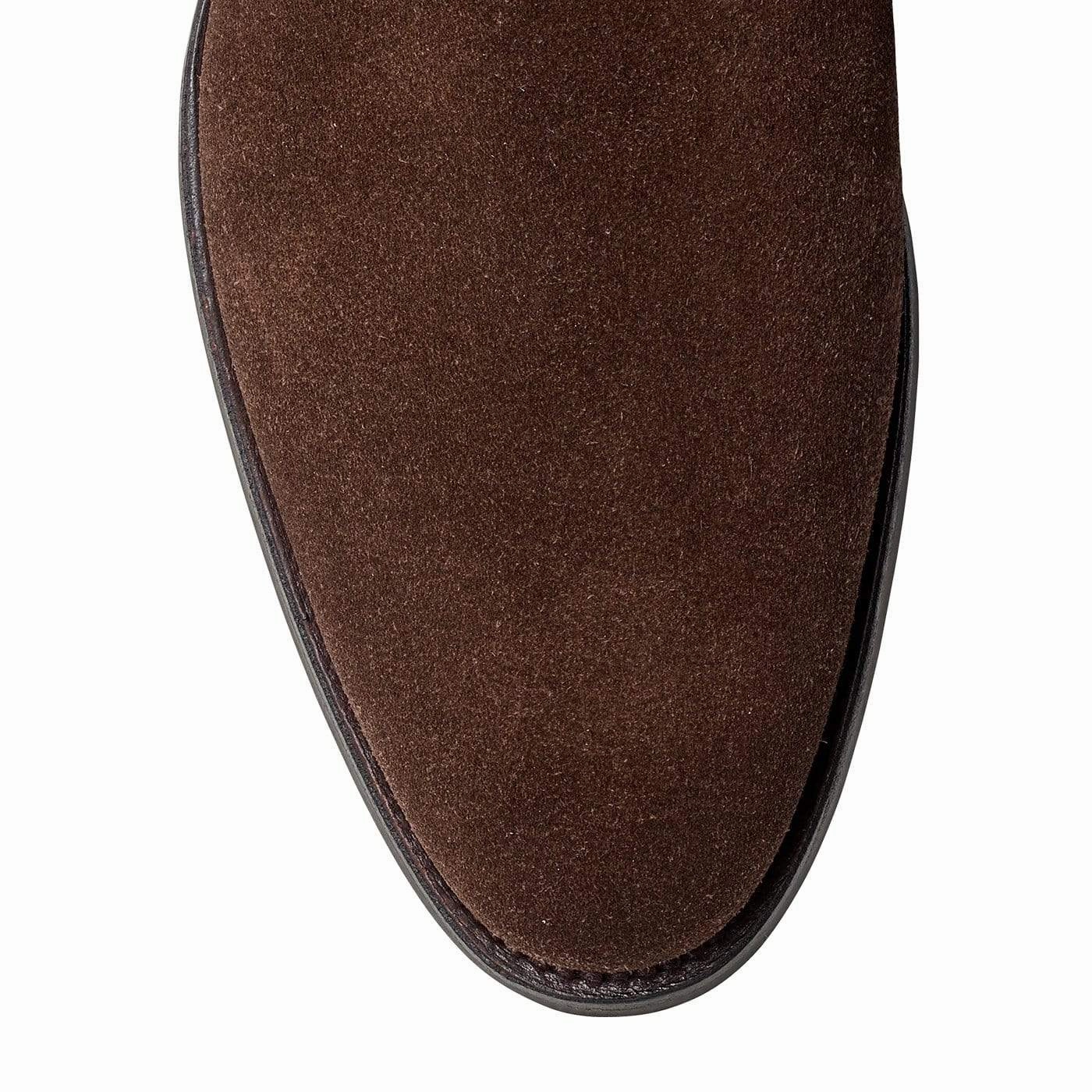 Deep Tread Multi Surface Chelsea 8 Dark Brown Suede (G Fitting)