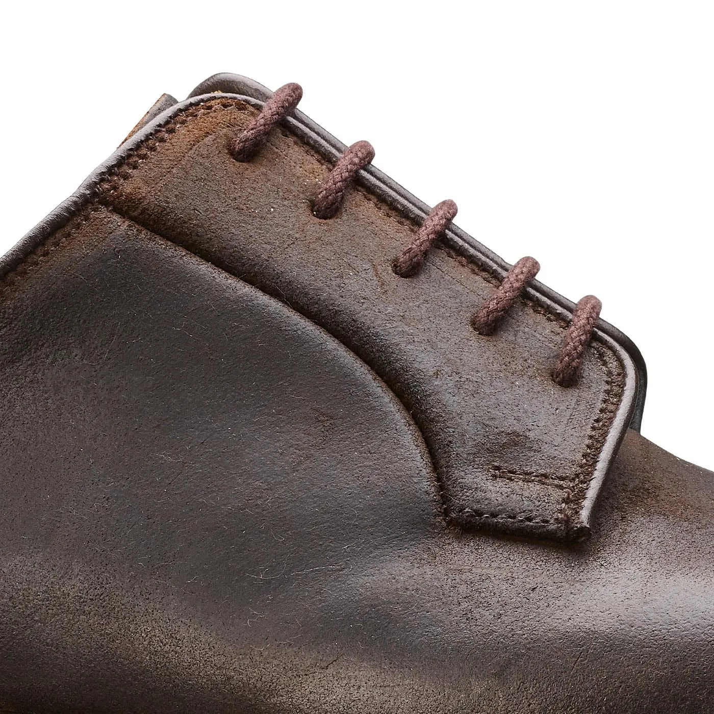 Control Step Lanark 3 Dark Brown Rough-Out Suede