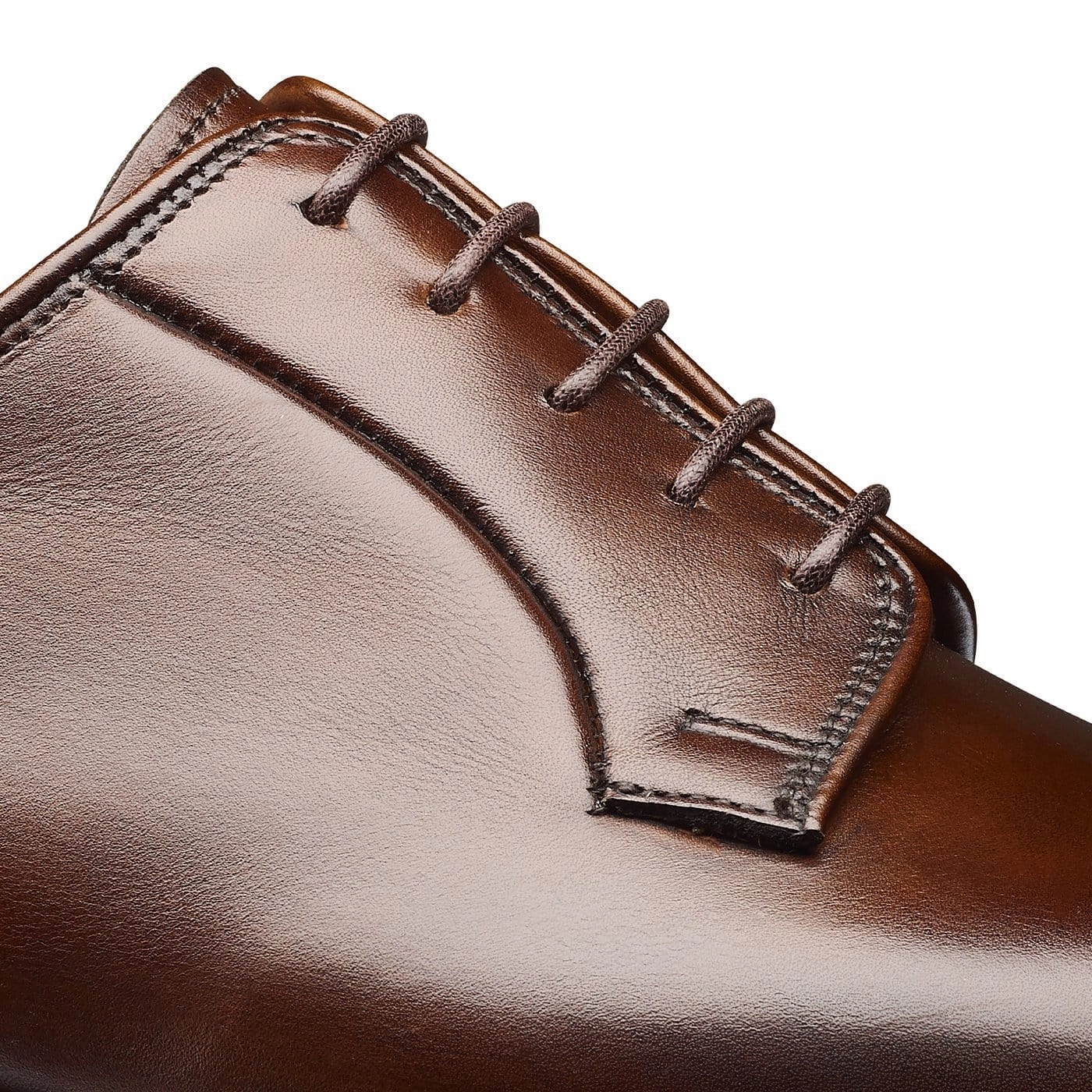 Lanark 3 Dark Brown Burnished Calf Easy Slip