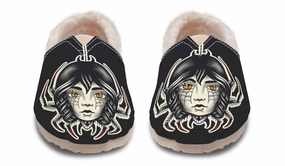 Traditional Spider Girl Head Winter Casual Shoes Year long