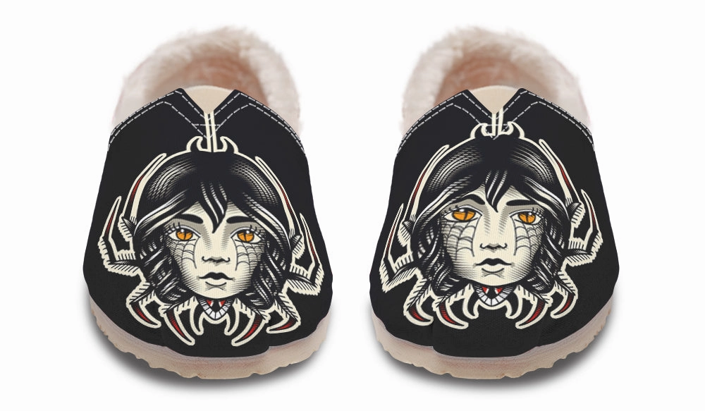 Traditional Spider Girl Head Winter Casual Shoes Month Strong