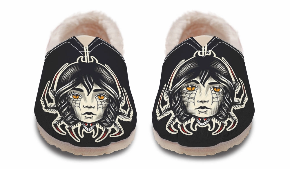 Dad Pick Dry Base Traditional Spider Girl Head Winter Casual Shoes