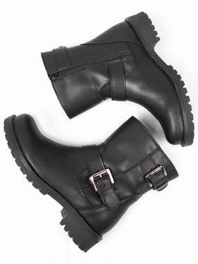 Comfortable buckles Desert Design Biker Boots