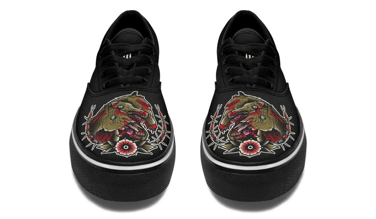 Undead Pharaoh's Horses Classic Shoes Long Move