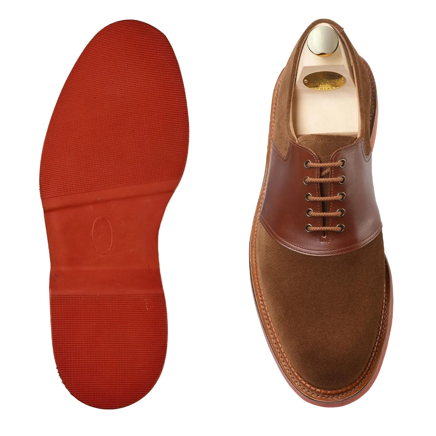 Penn Snuff Suede & Bracken Calf Calm Step Summer Flow