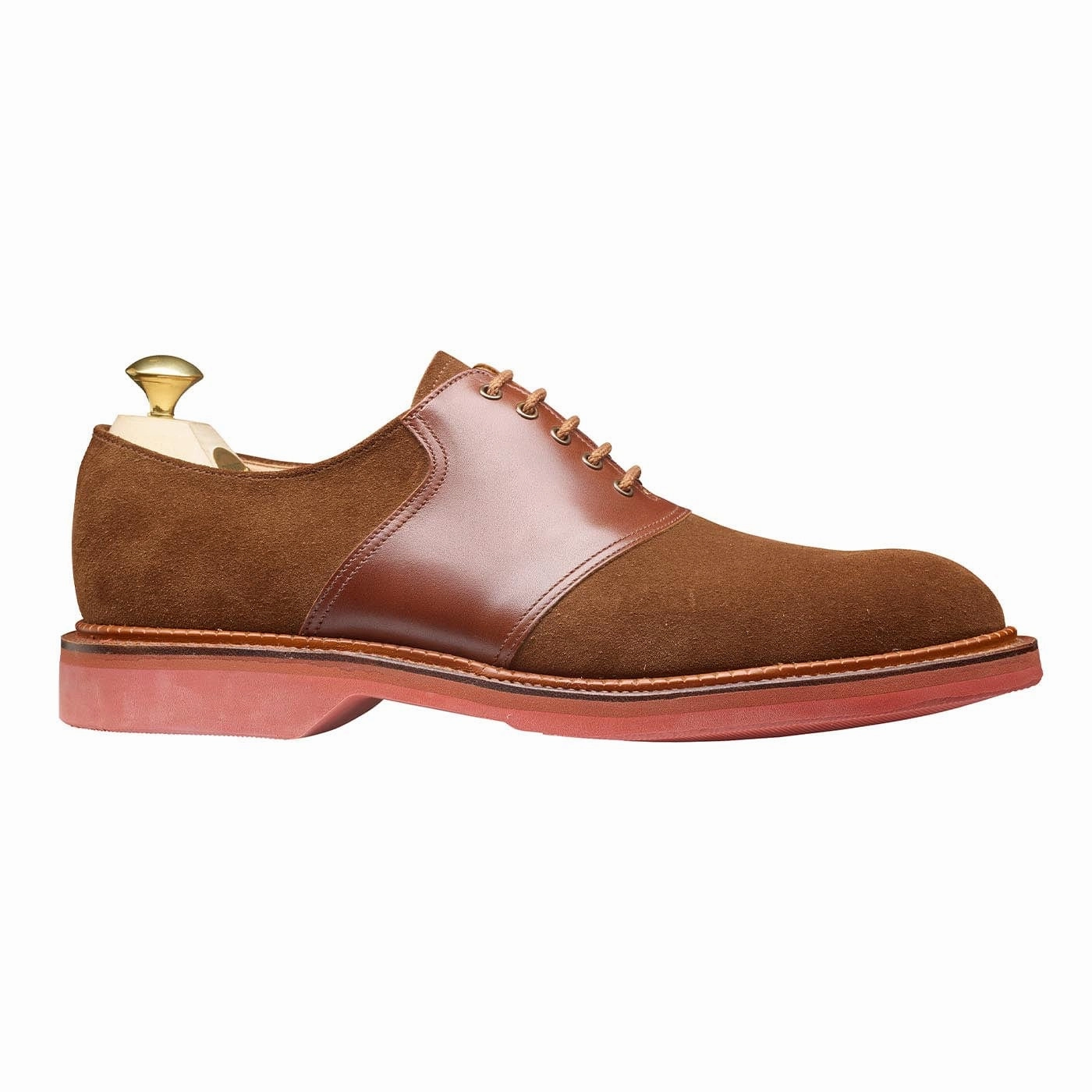 Dapper Style Penn Snuff Suede & Bracken Calf