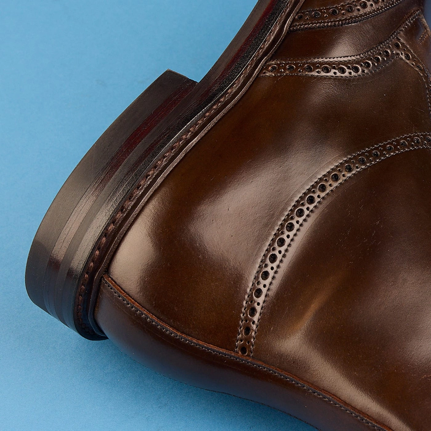 Lindrick 2 Dark Brown Cordovan Wide toe box