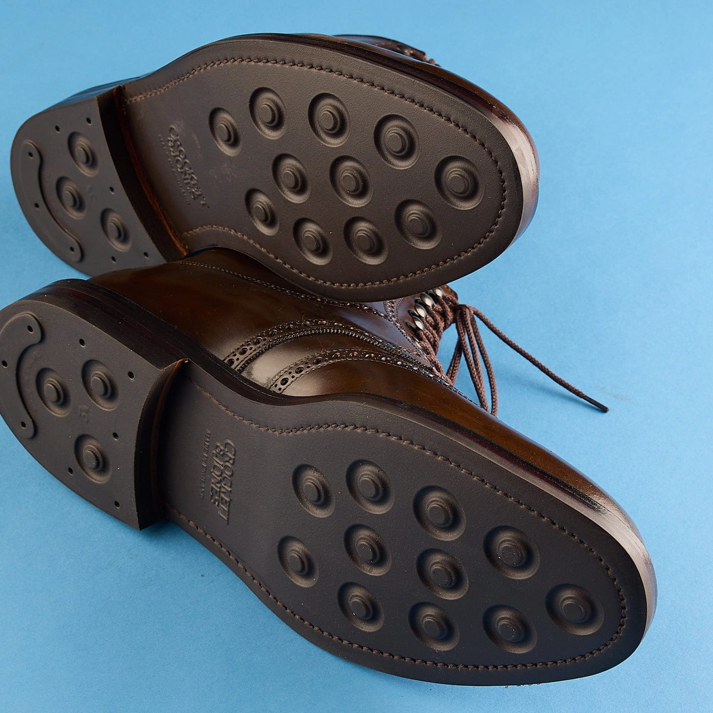 Reliable Performance Mixed Textures Lindrick 2 Dark Brown Cordovan