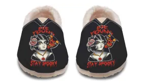 Memory Foam All Time Die Young Stay Spooky Winter Casual Shoes