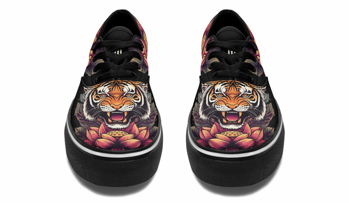 Sun Glow Cosmic Glow Lotus Tiger Classic Shoes