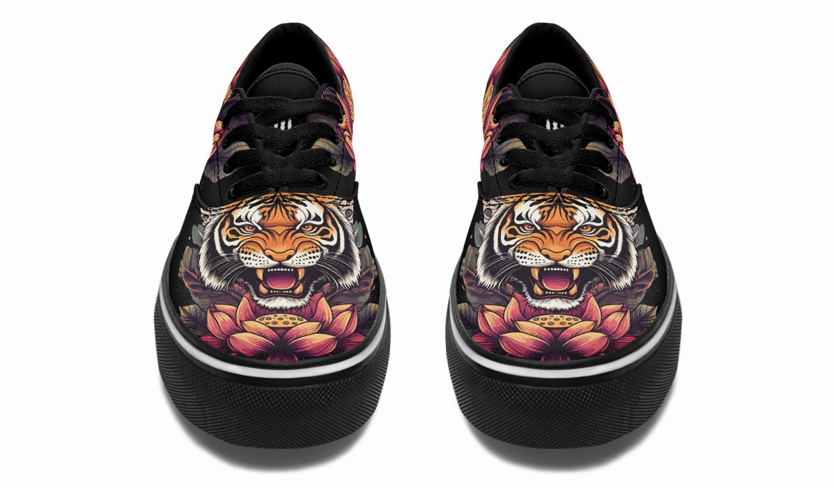 Sun Glow Cosmic Glow Lotus Tiger Classic Shoes