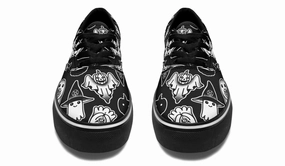 Spooky Ghost Classic Shoes Court Grip