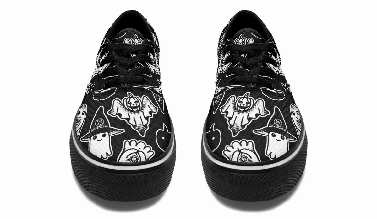 Spooky Ghost Classic Shoes Quick Fit Trend Hot