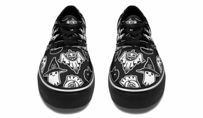 Spooky Ghost Classic Shoes Court Grip