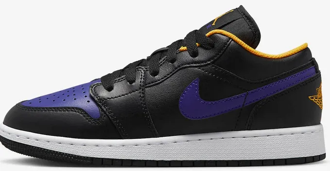 The Air Jordan 1 Low GS "LAKERS" Agile Path