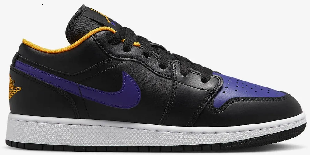 Swim Edge Formal Mode The Air Jordan 1 Low GS "LAKERS"