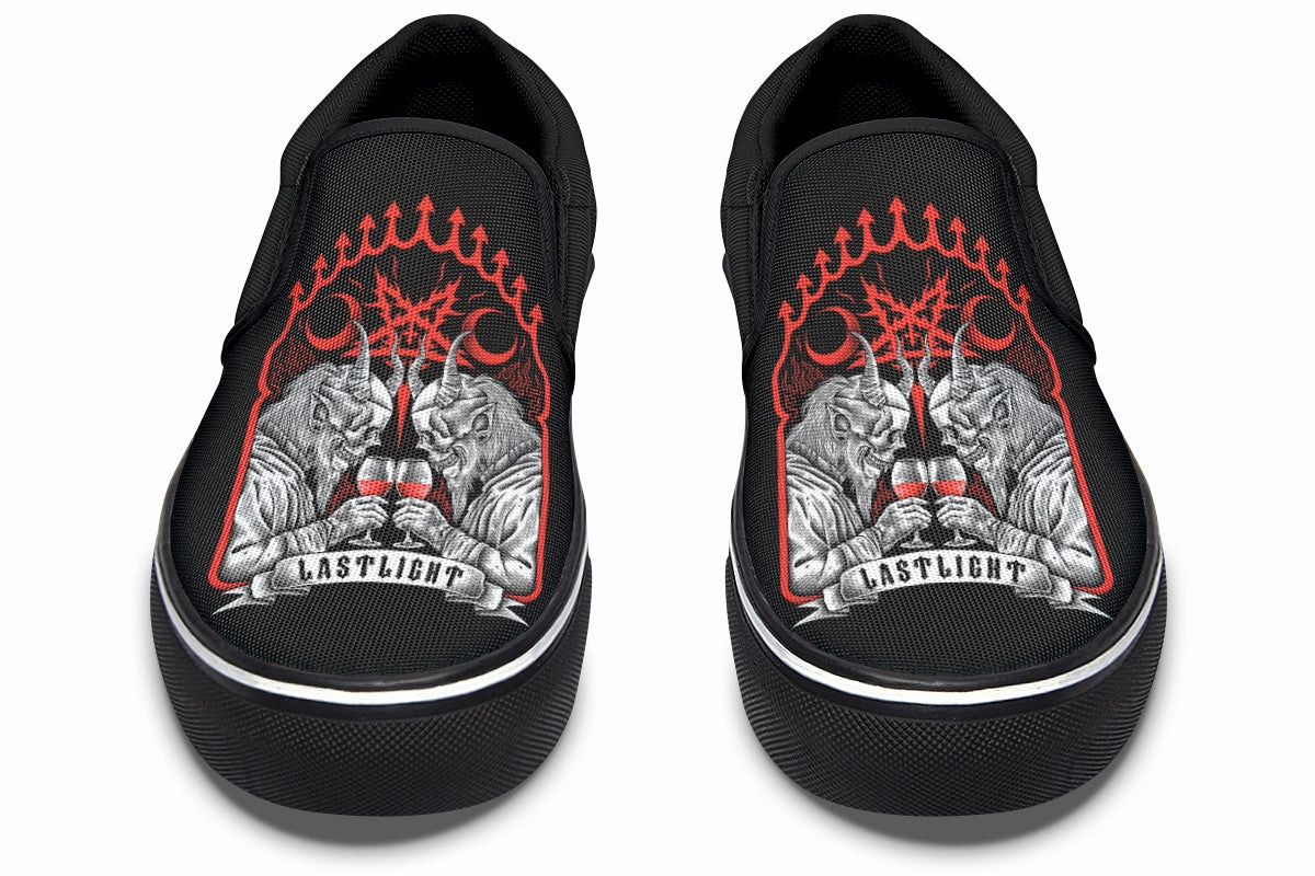 All Time Cheers The Devil Slip On Shoes