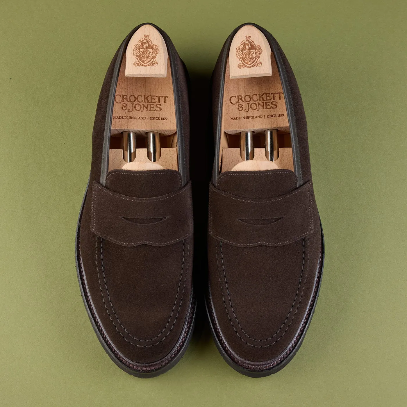 Boston 2 Dark Oak Suede High Quality Material