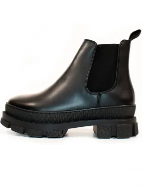 Luxe Track Sole Chelsea Boots Side zipper City Trek