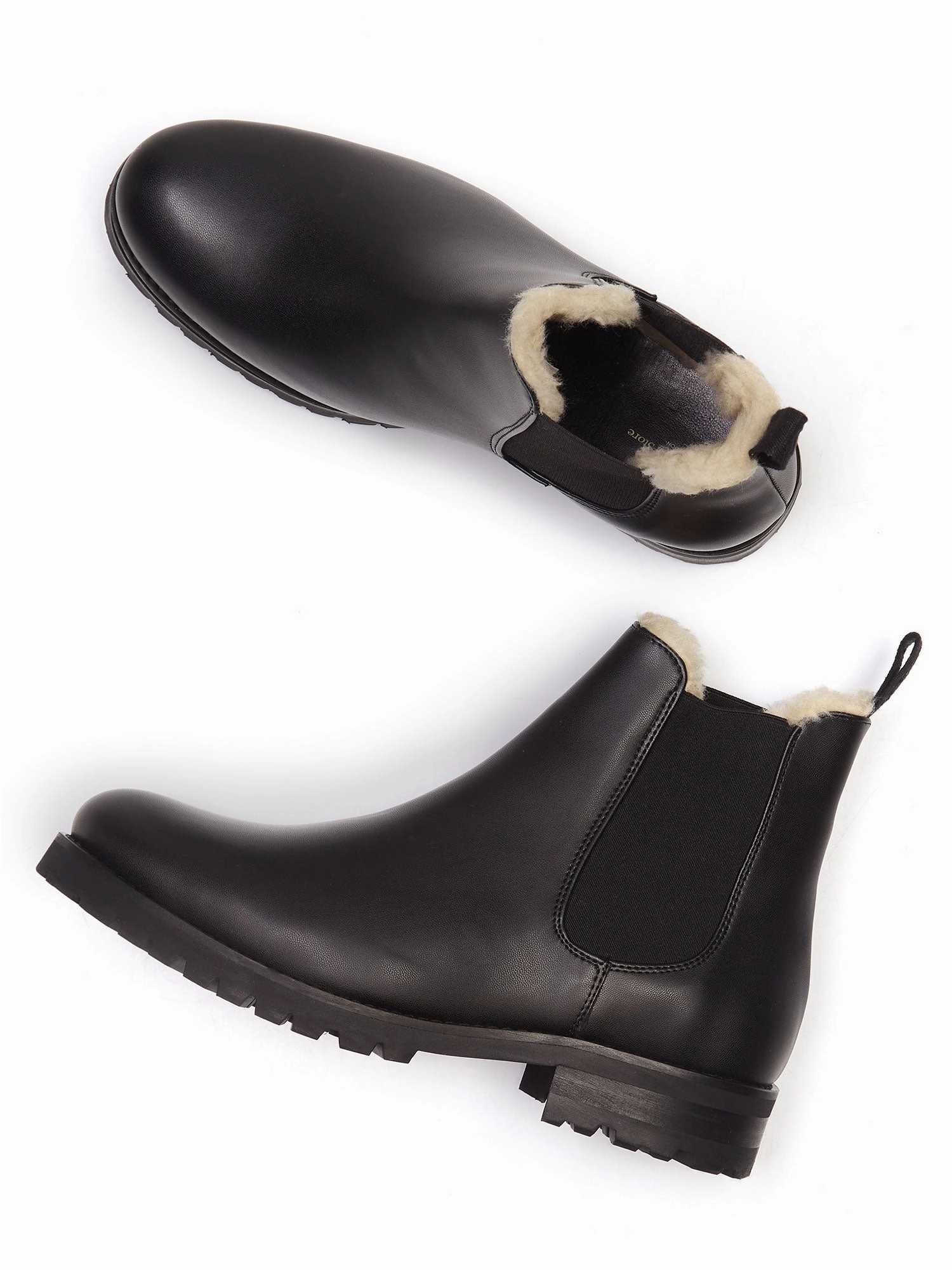 Luxe Insulated Deep Tread Chelsea Boots slim fit