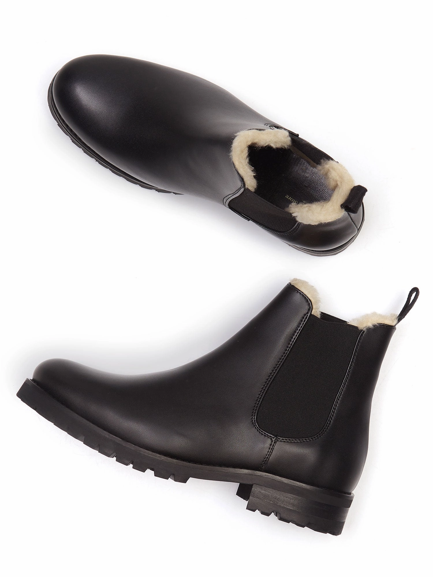 Luxe Insulated Deep Tread Chelsea Boots Classic Style