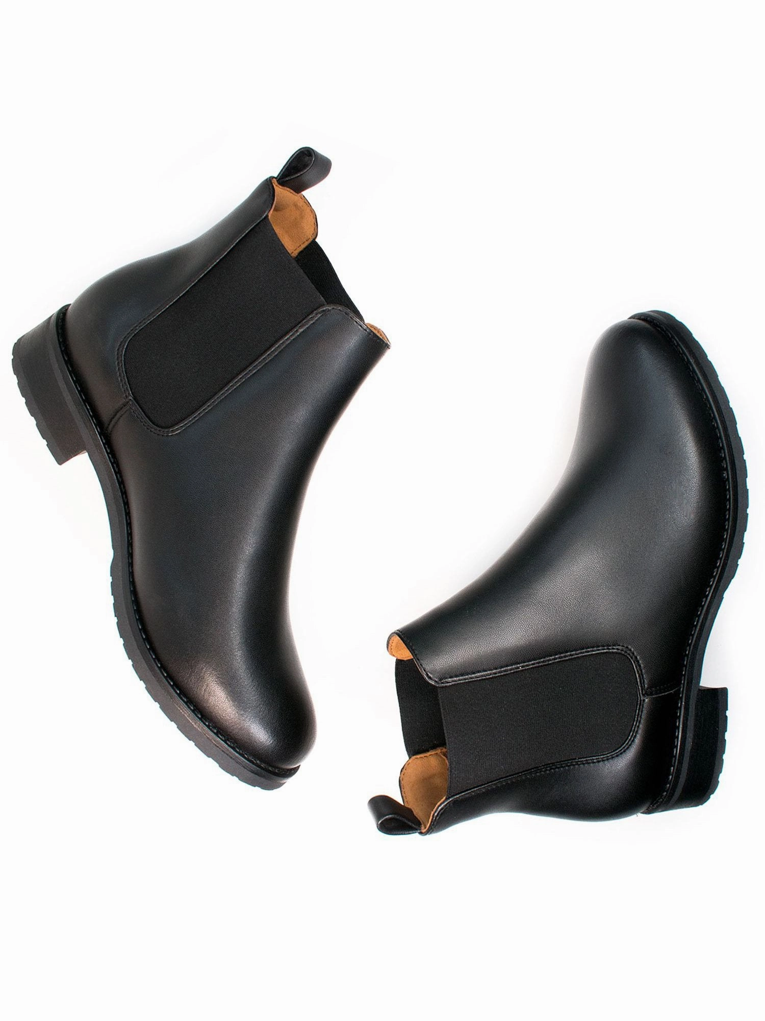 PullOn Buckle Closure Luxe Smart Chelsea Boots