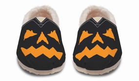 Couple Pair Jack O Lantern Winter Casual Shoes