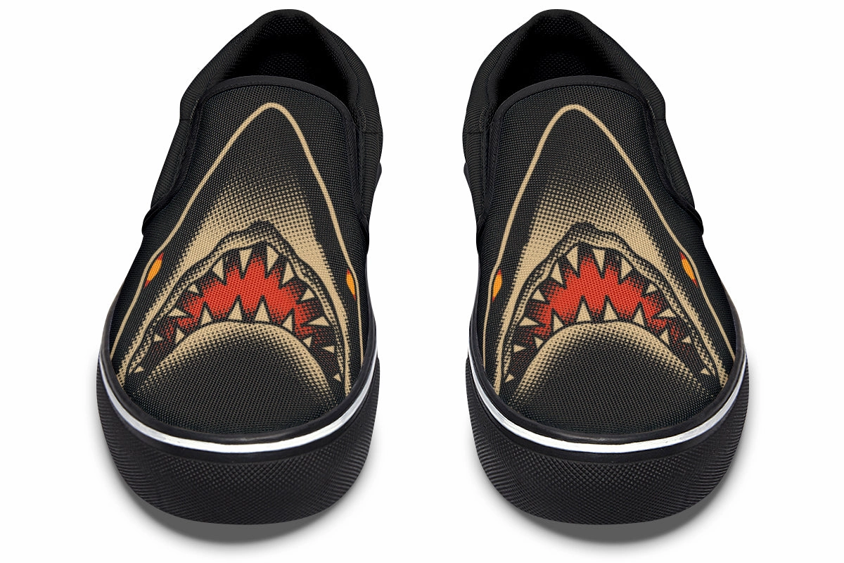 Future Walk Traditional Shark Slip On Shoes