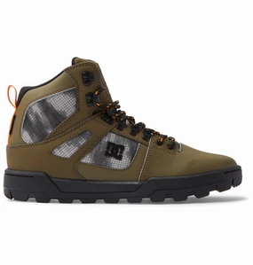Men's Pure High-Top Water-Resistant Winter Boots Secure Hold