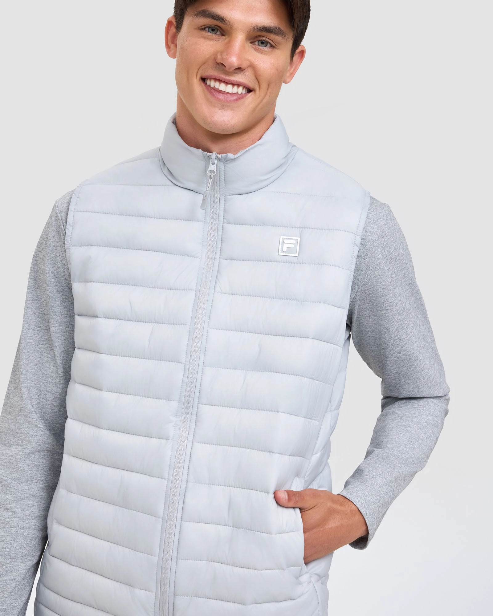 Men's Theo Lite Puff Vest Practical Features