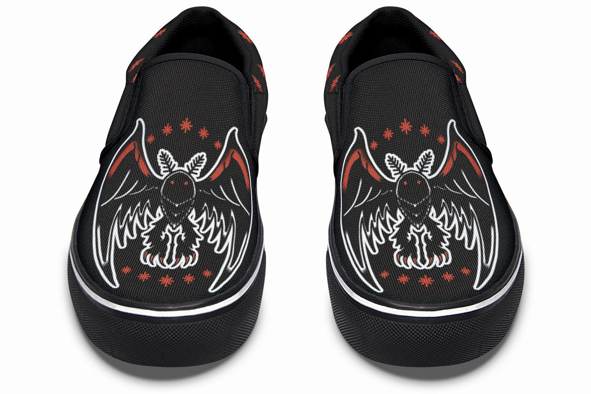 Dance Mode Mothman Slip On Shoes