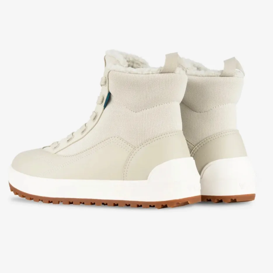 Coffee Shop Shear Warm Alta High Top - Dune Beige