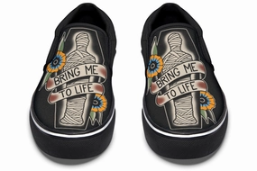 slow walk Mummy Slip On Shoes