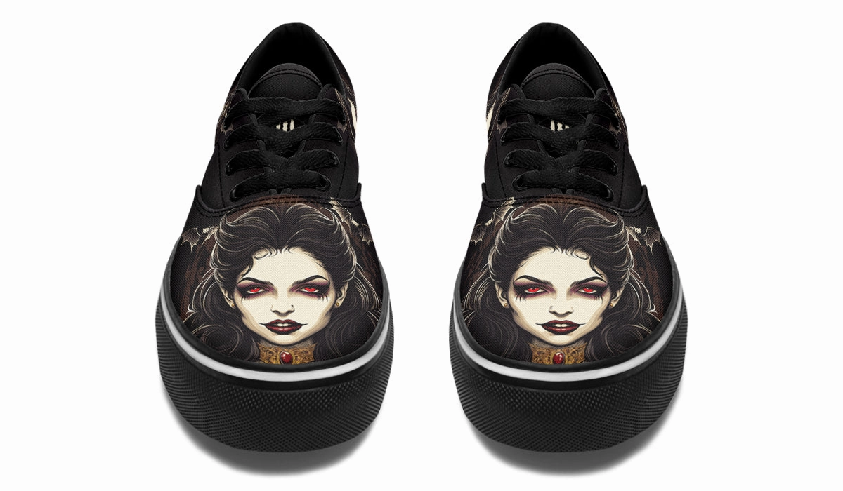 Comfort toe Neo Traditional Vampire Girl Classic Shoes