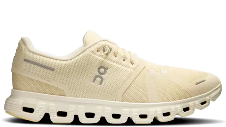 On Running Cloud 6 Castor Ivory (Women's) Ventilated